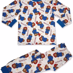 Paddington Bear long pyjama set AOP 12m-5yrs