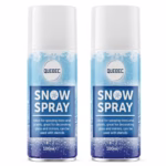 Quebec Artificial Snow Spray | Ideal For Decorating Christmas Trees, Windows, Glasses, Wreaths Or Simply Having Fun With The Friends | Unleash Winter Magic In Any Season – (100ml)