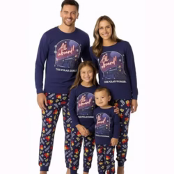 The Polar Express Christmas Family Pyjamas Mens Ladies Kids Xmas Train Nightwear