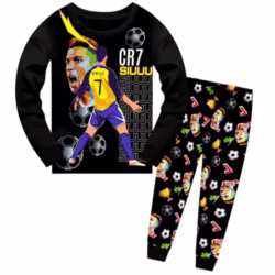 Pajamas Set No.7 Fans Boys 2Pcs Ronaldo Nightwear Sleepsuit Soft Pjs