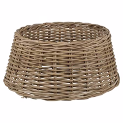 Large Christmas Tree Wicker Skirts Natural Bamboo (Natural Bamboo)