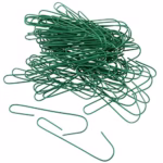 150 Green Assorted Sizes Plastic Bauble Hooks Christmas Tree Decoration