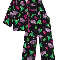 Wicked Pyjamas For Women And Girls, Glinda And Elphaba Matching Pyjamas, Women’s and Girls’ Pyjama Sets