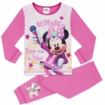 Disney Minnie Mouse Girls Nightwear Pyjama Set Age 18 Months - 5 Years