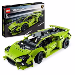 LEGO Technic Lamborghini Huracán Tecnica Toy Car Model Kit, Racing Car Building Set for 9 Plus Year Old Kids, Boys, Girls and Motor Sport Fans, Collectible Gift Idea 42161