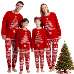 Christmas Family Pajamas Sets, Christmas Family Matching Pajamas Sleepwear Pjs Xmas Sleepwear Nightwear