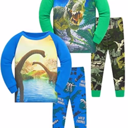 Pyjamas for Boys Nightwear Cotton Toddler Clothes Kids Sleepwear Children PJs Set Outfit Xmas Gift 2-14 Years