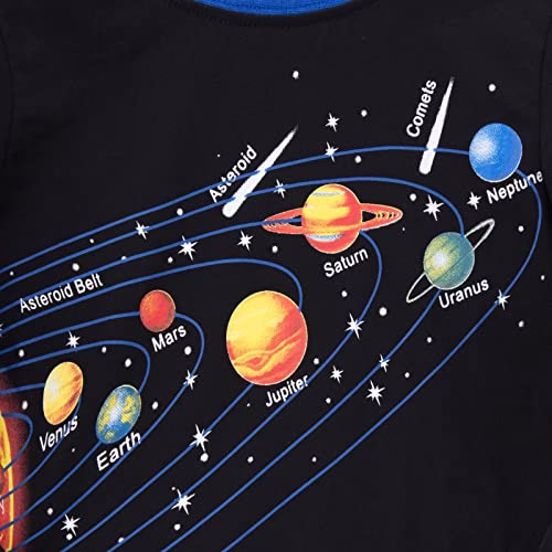 Boys Pyjamas Sets Solar System Space Pyjamas Cotton Long Sleeve Christmas Pjs 2 Piece Outfit Pajamas for Kids Clothes 2-11 Years - Image 4